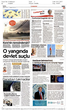 Cumhuriyet 09/11/2015