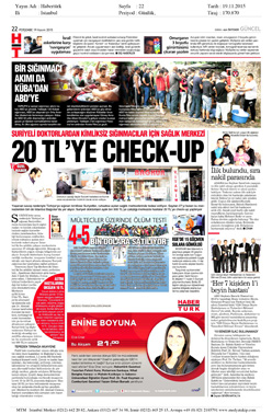 Habertürk 19/11/2015