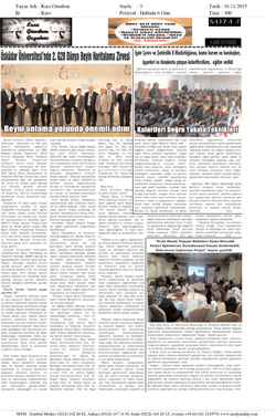 Kars Gündem 16/11/2015