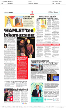 Milliyet 09/11/2015